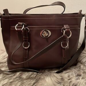 Coach Brown Leather Purse